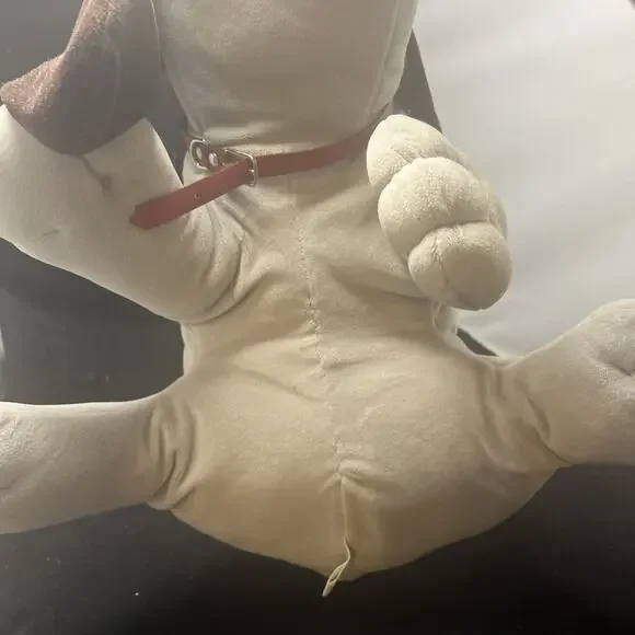 Vintage 1985 Tonka Pound Puppy - Gray with long ears, 2 feet long 24” Large - Picture 4 of 10